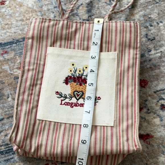 Excellent condition longaberger canvas tote - Picture 5 of 8